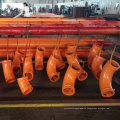 concrete pump spare parts 90 degree concrete pump boom elbow